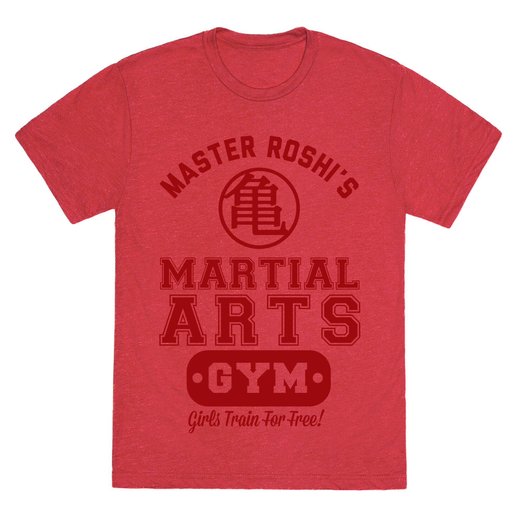 Master Roshi's Martial Arts Gym Unisex Triblend Tee